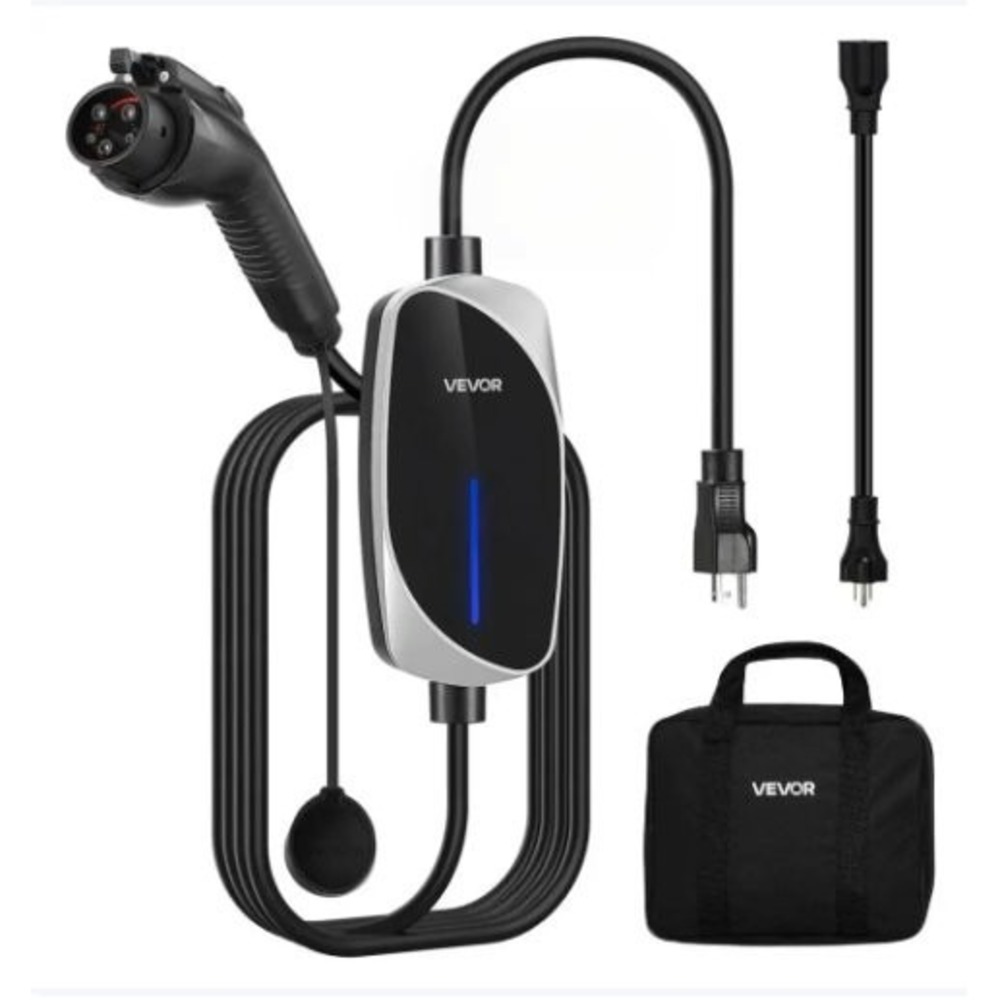VEVOR Level 1 & 2 Portable EV Charger J1772 110V-240V‎ Electric Vehicle Cable